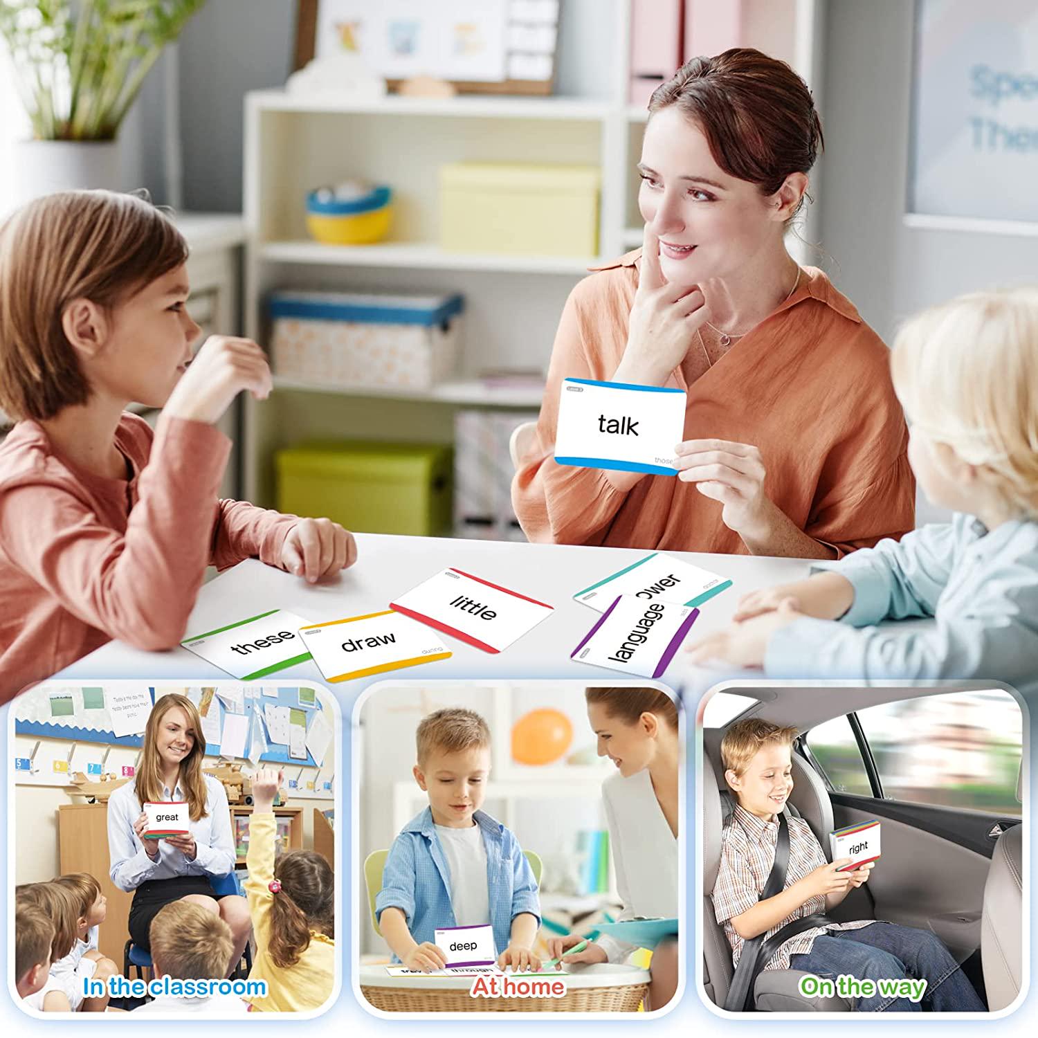 SpringFlower 600 Sight Words Flash Cards for Kids Learning