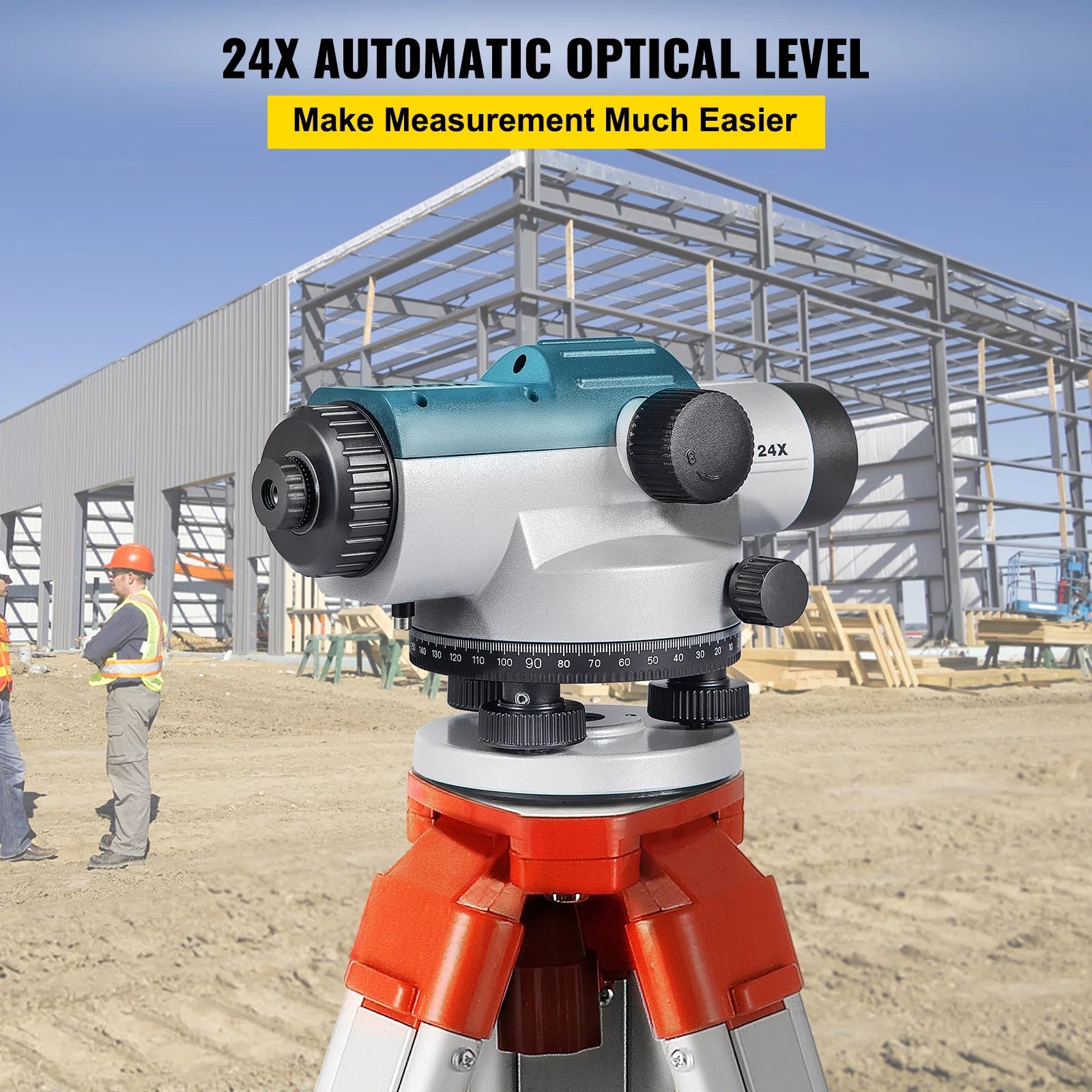 VEVOR 24X Automatic Optical Level - Precision Measuring Tool