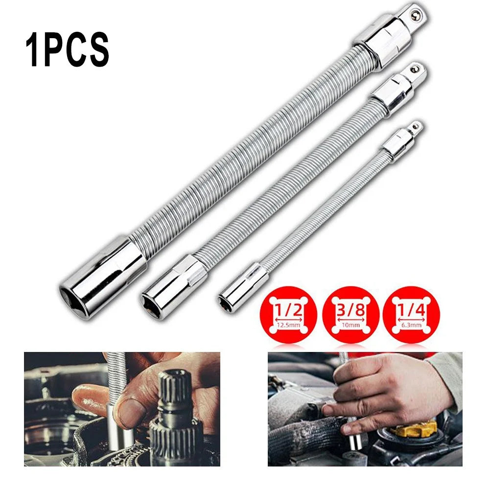 Threaded Rod Socket Extension Flexible Socket Extension Rod Adapter for Wrenches