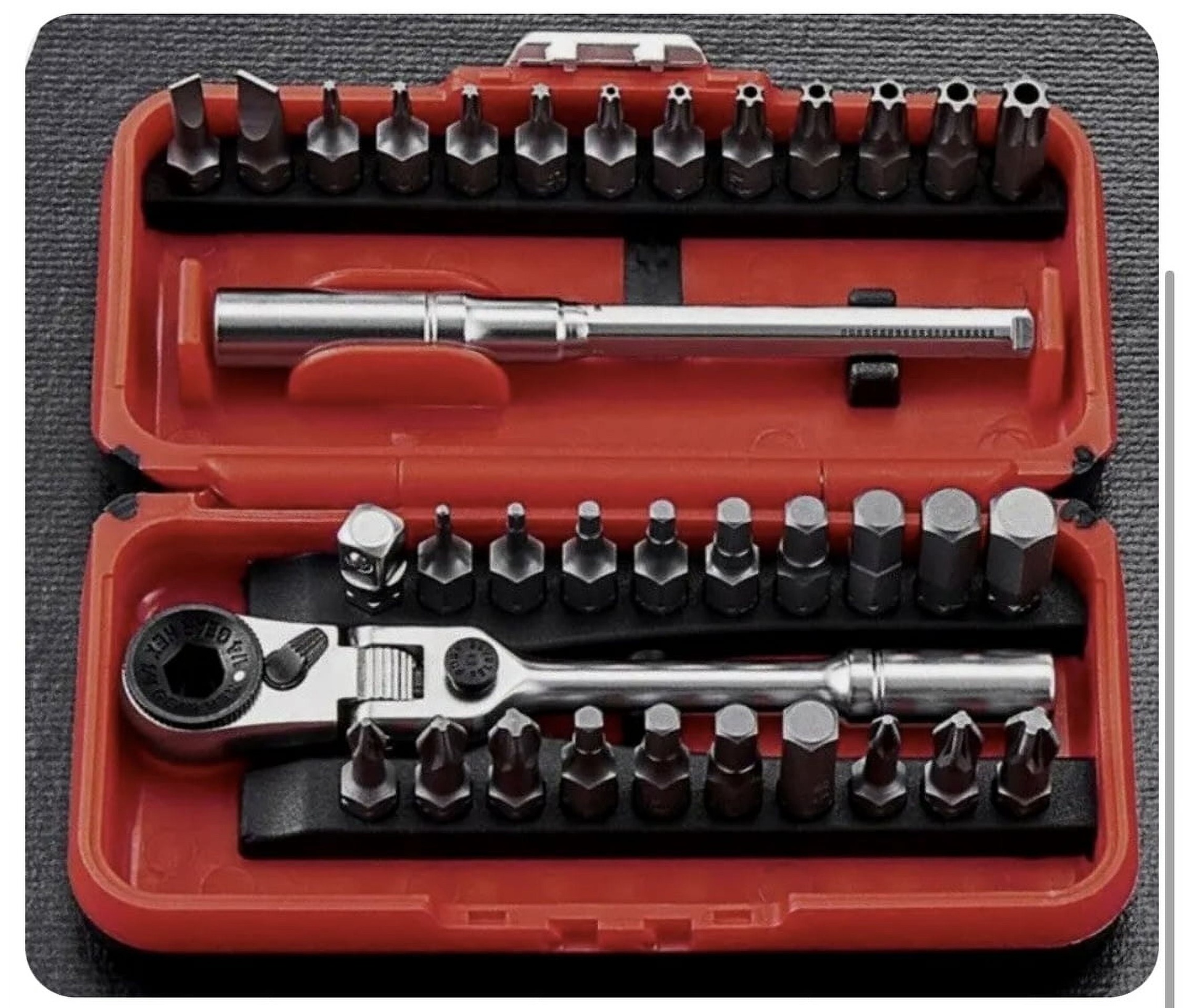 Buy ICON Locking Flex Head Ratchet and Bit Set - 35-Piece