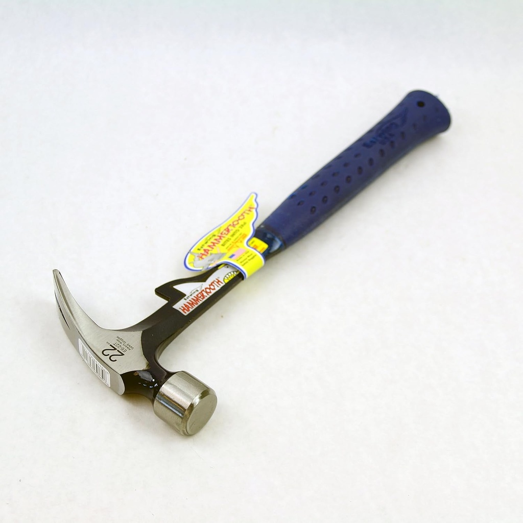 Estwing E6-22T 22 Oz Framing Hammer with Shock Reduction Grip