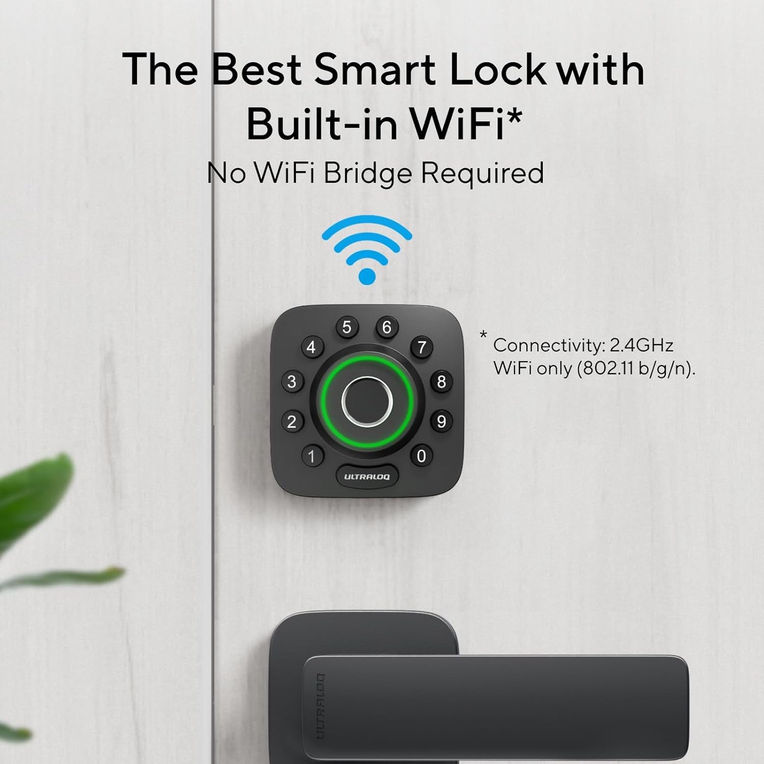 ULTRALOQ Smart Lock - Keyless Entry & WiFi Deadbolt