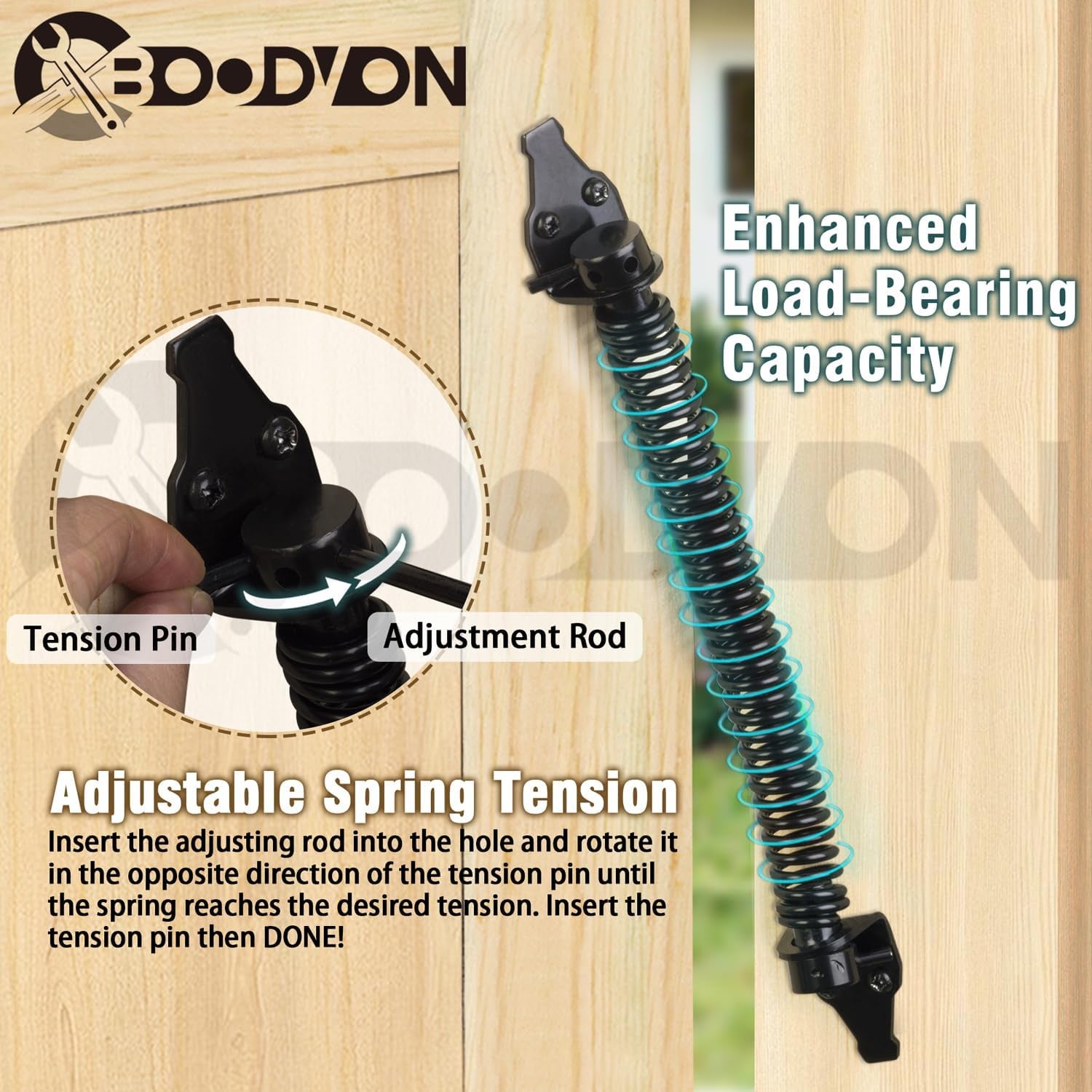 Door Closure Spring Outdoor 14