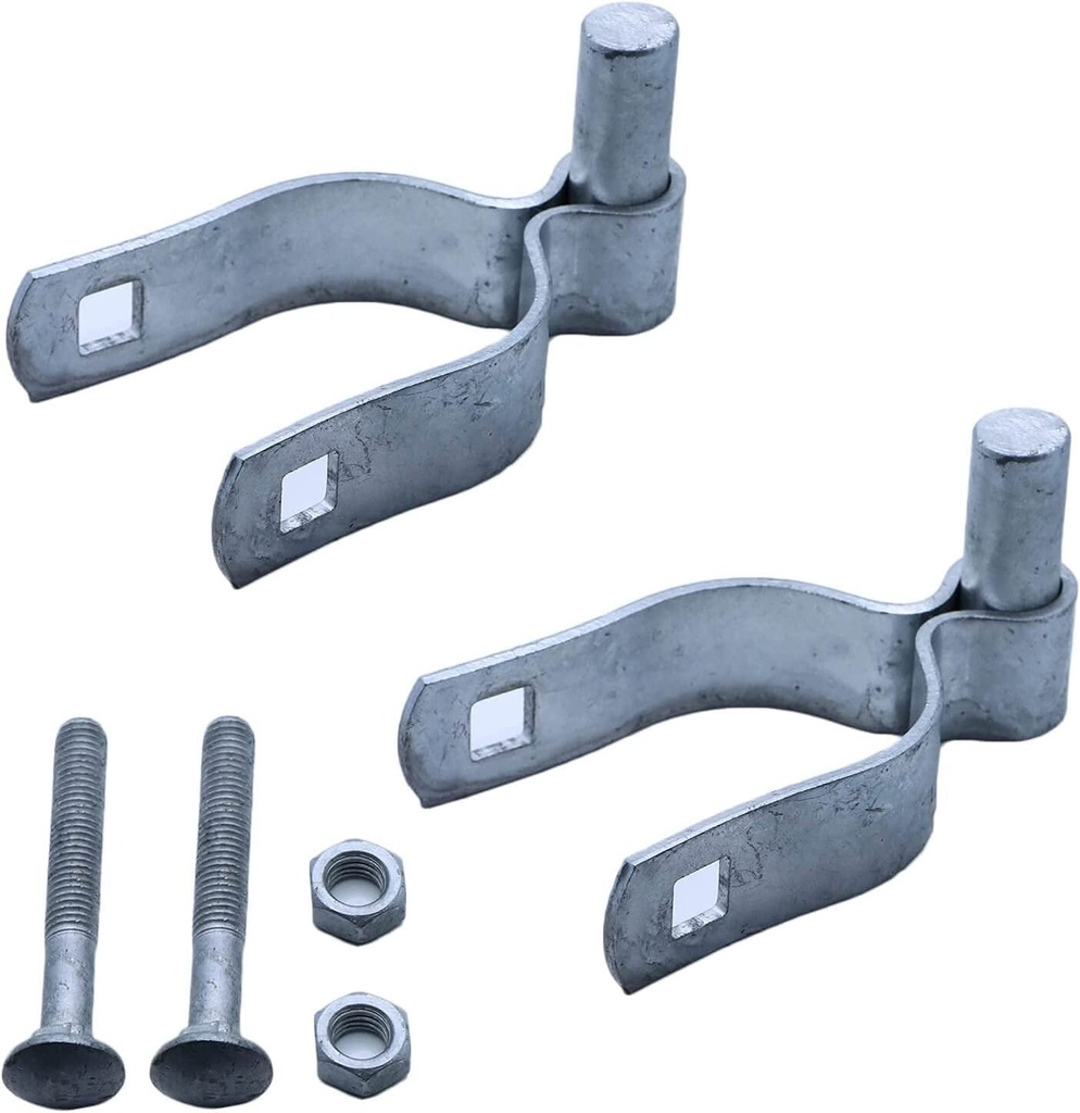Galvanized Chain Link Fence Gate Hinge - 2-3/8