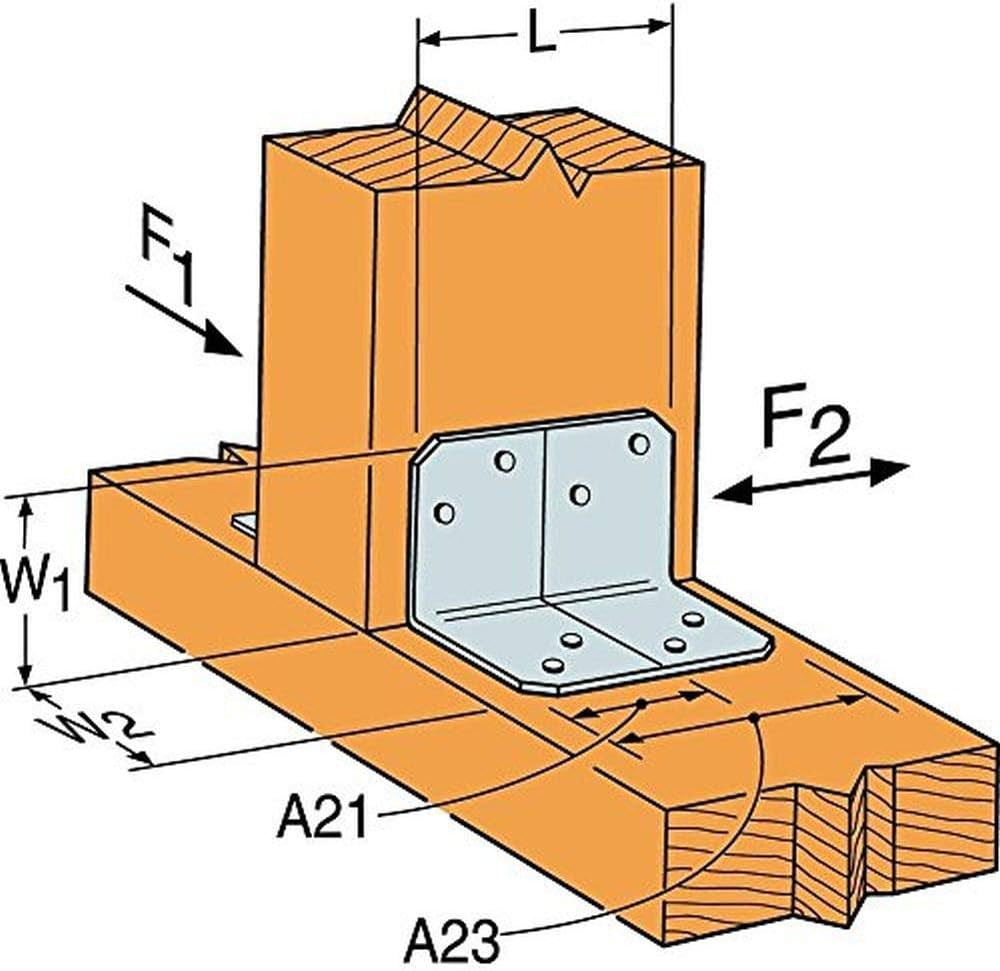 Simpson Strong-Tie ZMAX Galvanized Angle - Pack of 200
