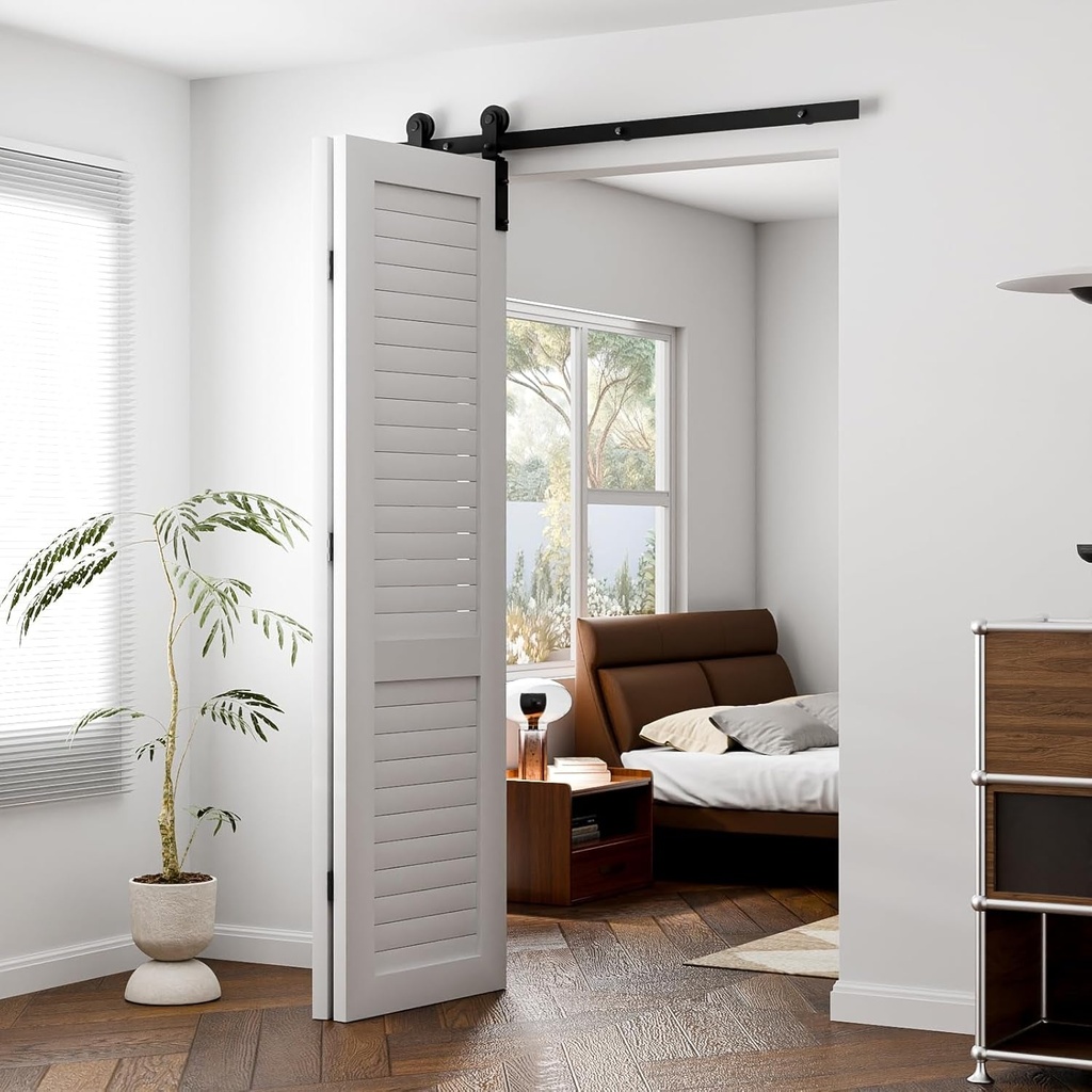 48-bi-folding-sliding-barn-door-hardware-track-kit-side-mounted-roller-smoothly-quietly-easy-to-install-black-door-not-includedfit-double-22-bifold-doors-05-e1e6080450544cdf06737ea3a82f7415.jpg