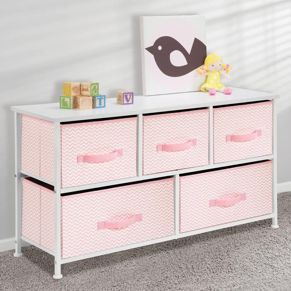 mdesign-21-65-high-steel-frame-wood-top-storage-dresser-furniture-unit-with-5-removable-fabric-drawers-wide-bureau-organizer-for-bedroom-living-room-closet-spira-collection-pink-white-02-3f5b59a1844bfa2b143647f88793ec48.jpg
