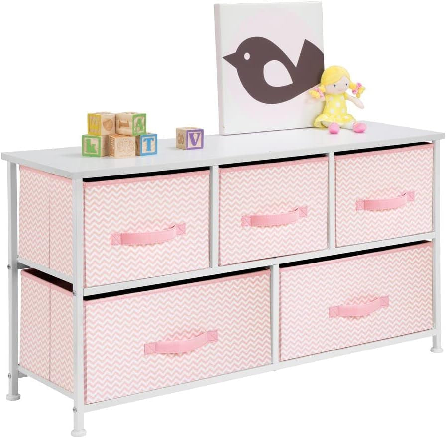 mdesign-21-65-high-steel-frame-wood-top-storage-dresser-furniture-unit-with-5-removable-fabric-drawers-wide-bureau-organizer-for-bedroom-living-room-closet-spira-collection-pink-white-04-7b9041a890f0154c690dc93c8a790562.jpg