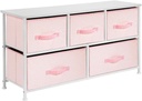 mdesign-21-65-high-steel-frame-wood-top-storage-dresser-furniture-unit-with-5-removable-fabric-drawers-wide-bureau-organizer-for-bedroom-living-room-closet-spira-collection-pink-white-07-5ac92b86a32f5a5e1de4d17d5928fd75.jpg