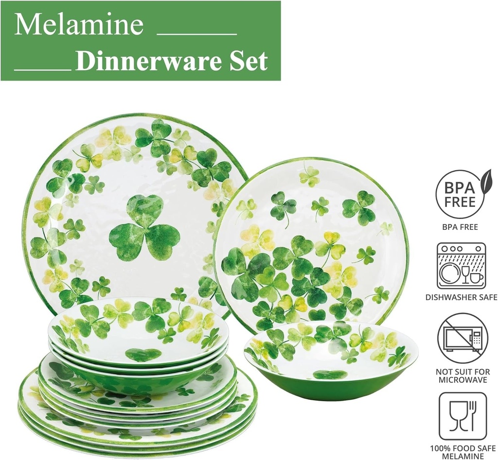 upware-12-piece-melamine-dinnerware-set-includes-dinner-plates-salad-plates-bowls-service-for-4-shamrocks-03-e01d3f565c3efe34a48dd5aae5b7fe7e.jpg