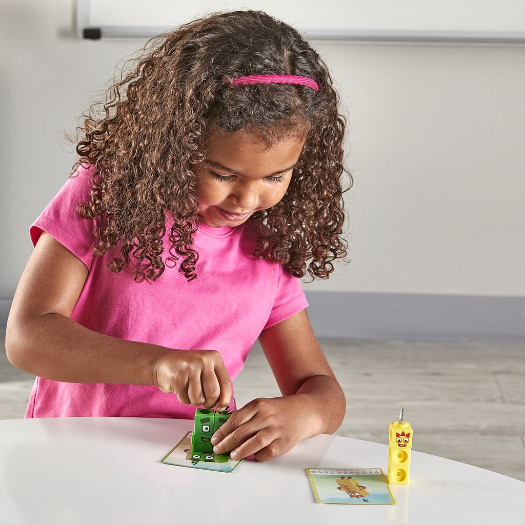 Hand2Mind Mathlink Cubes Numberblocks 1-10 Activity Set