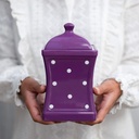 city-to-cottage-purple-and-white-polka-dot-handmade-31-5oz-900ml-ceramic-kitchen-storage-jar-set-of-3-same-size-large-canisters-04-4fef36fd695e4e59181ecbf58142b3e9.jpg