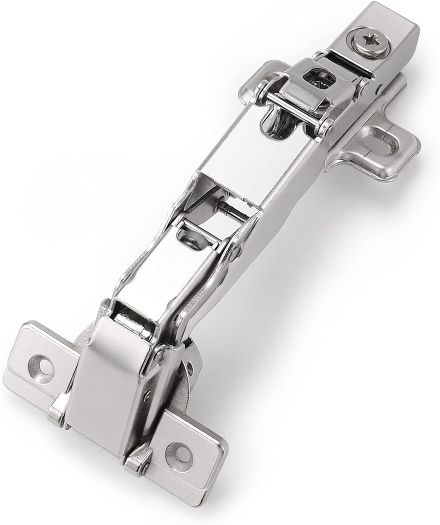 Probrico Soft Close Cabinet Hinges, Concealed Kitchen Cabinet Hinges Full Overlay, 165 Degree Cabinet Door Hinge Hardware Frameless,5 Pair（10 Packs）