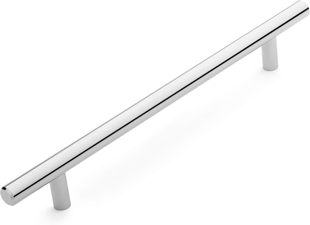 Dynasty Hardware P-1004-26 European 8-3/4" Bar Cabinet Pulls Polished Chrome (10 Pack)