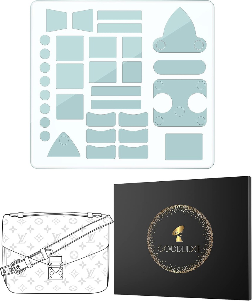 Hardware Protective Film for Pochette Metis. Hardware Protective Sticker for Pochette Metis Hardware Protections., Clear