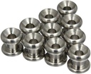 316 Stainless Steel Bungee Shock Cord Loop Tie Down, Knobs Canvas Cover (10Piece)