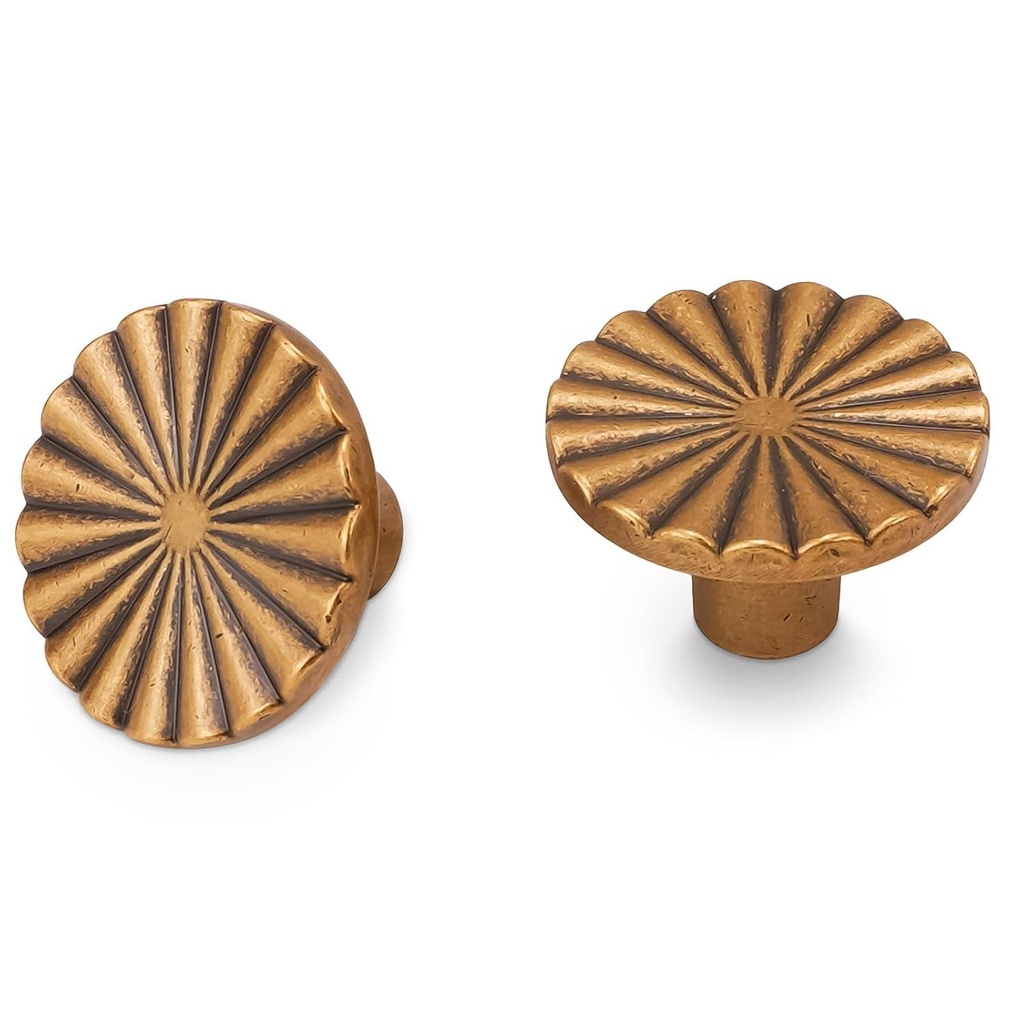 10 Pack Kitchen Cabinet Handles Antique Brass Cabinet Knobs Vintage Drawer Knobs Kitchen Hardware