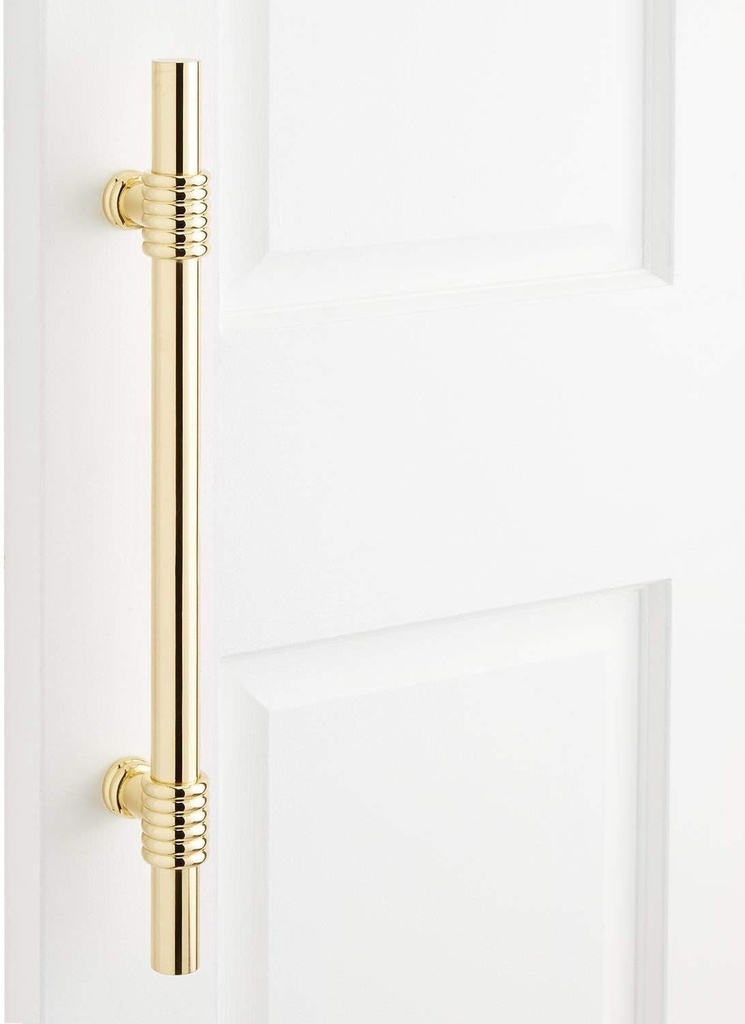 445905 Brady 8" Solid Brass Door Pull