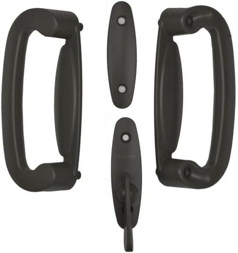 Andersen Tribeca 2-Panel Gliding Door Hardware Set - Black - 9184666