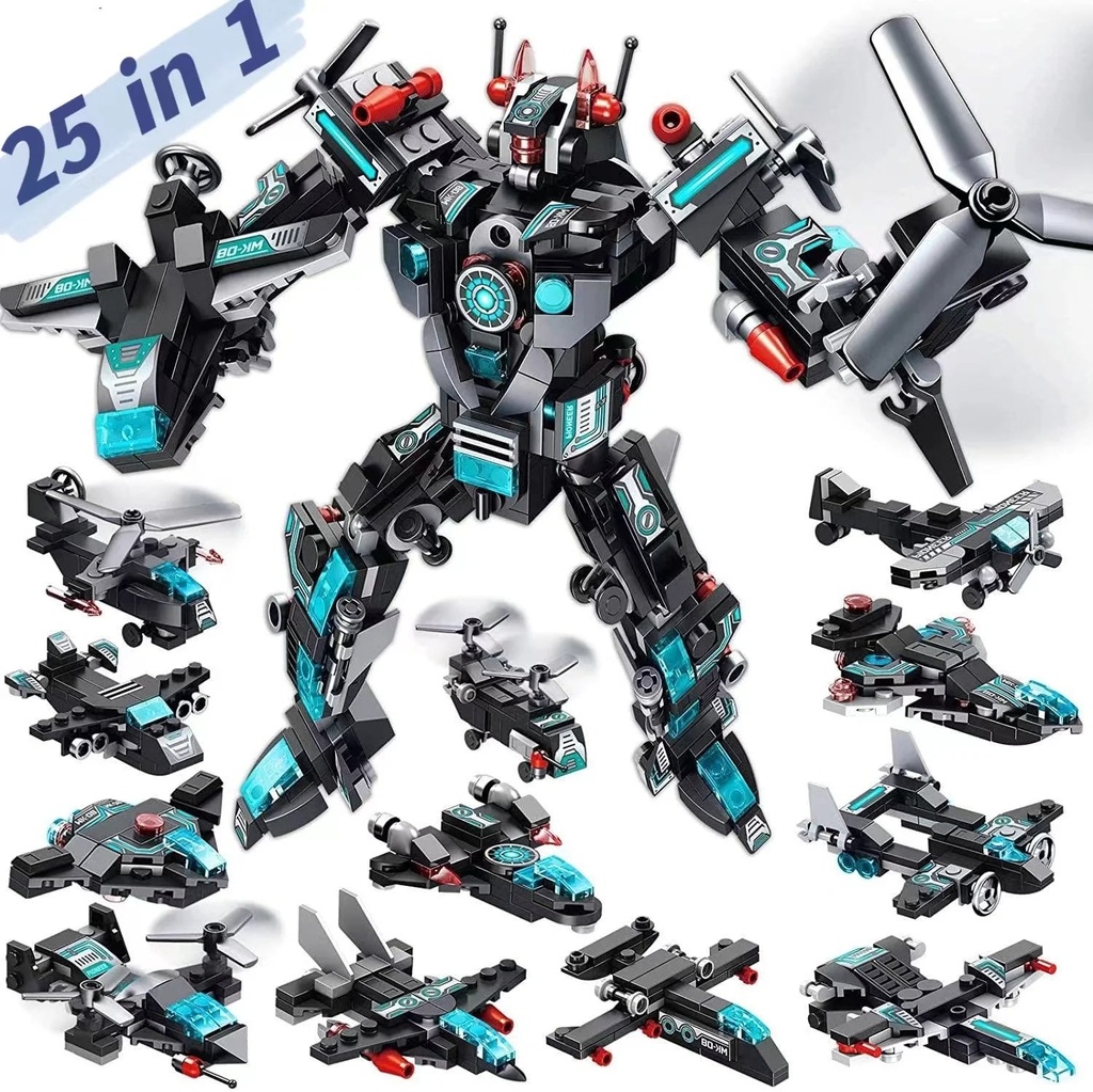 MOONTOY 577 Pcs Robot STEM Building Toys for Boys 8 to 11 Years, Building Blocks Projects Kit Best Gifts for Kids Ages 5 6 7 8 9 10 11 12 13 14