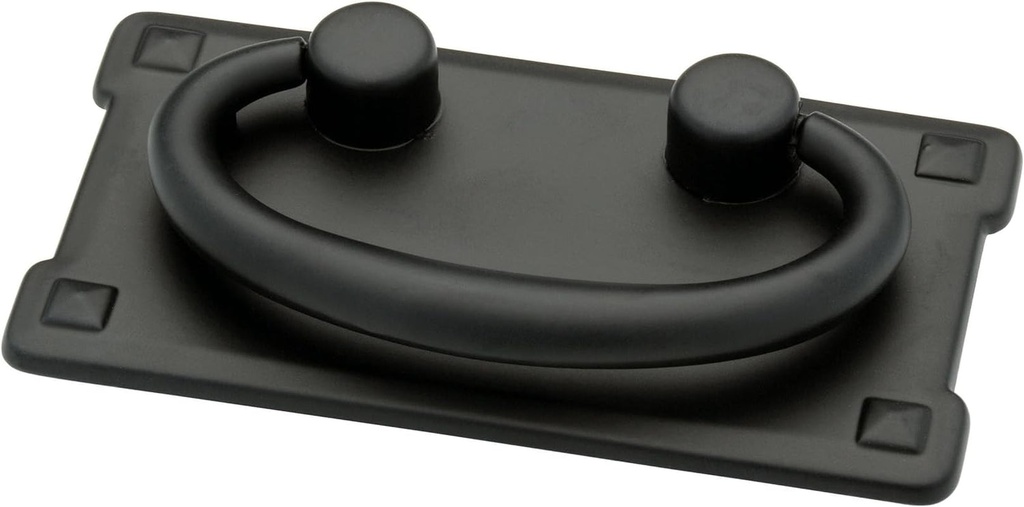 Franklin Brass Bail (5-Pack) Cabinet Handles 3" Matte Black Cabinet Pulls Handles for Cabinets and Drawers Cabinet Hardware Dresser Handles Drawer Pulls P62076-FB-C1