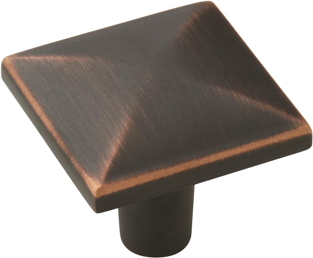 Amerock | Cabinet Knob | Oil Rubbed Bronze | 1-1/8 Inch (29 Mm) Length | Extensity | 10 Pack | Drawer Knob | Cabinet Hardware