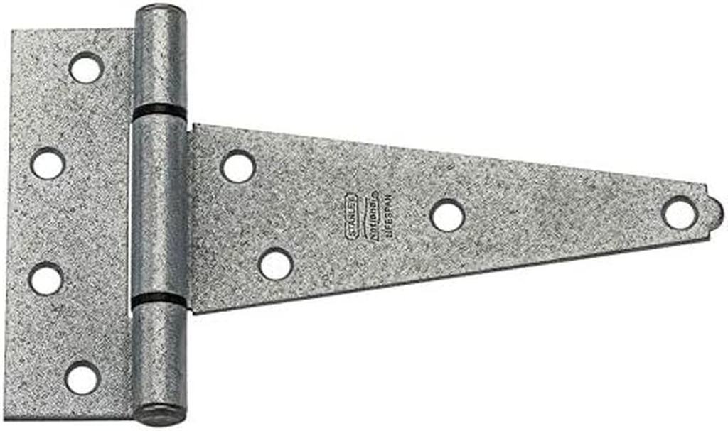 National Hardware 6 In. L Galvanized Heavy Duty T Hinge 1 Pk