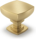 10 Pack Gold Cabinet Knobs Brushed Brass Drawer Knobs Kitchen Cabinet Knobs Brushed Gold Solid Dresser Drawer Knobs