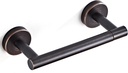 Bronze Toilet Paper Holder SUS304 Stainless Steel Double Post Pivoting Toilet Paper Roll Holder Wall Mounted Toilet Tissue Holder for Bathroom RV Oil Rubbed Bronze