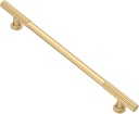 Alzassbg 10 Pack Matt Gold Cabinet Pulls, 7-1/2 Inch(192Mm) Hole Centers Cabinet Handles Kitchen Hardware for Cabinets and Drawers AL3095MGP