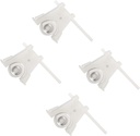 Sliding Screen Door Rollers Replacement Lower Wheels Hardware Parts for Andersen (4 Pieces)