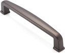 10 Pack Solid Kitchen Cabinet Handles (5" Hole Centers) - Drawer/Door Hardware - Style T765 - Oil Rubbed Bronze