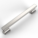 Amerdeco 10 Pack Brushed Satin Nickel Cabinet Pulls 5 Inch(128Mm) Hole Centers Kitchen Cabinet Handles Cabinet Hardware Kitchen Handles for Cabinets Cupboard Handles Drawer Pulls