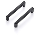 Ravinte 20 Pack 5 Inch Kitchen Square Cabinet Handles Matte Black Cabinet Pulls Black Drawer Pulls Kitchen Cabinet Hardware Kitchen Handles for Cabinets Cupboard Handles Drawer Handles