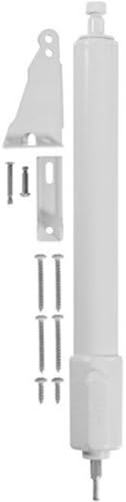Wright Products - Standard Duty Pneumatic Screen and Storm Door Closer with TAP N GO, White