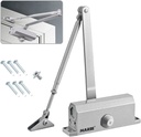 Marie Hold Open Door Closer Applies Regular,Top Jamb Mounting,Adjustable Automatic Size 2 Door Closer for 55-99 Lbs Residential and Commercial Light Doors