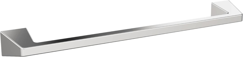 Amerock BH3600326 | Chrome Towel Bar | 18 in (457 Mm) Towel Rack | Blackrock | Bathroom Towel Holder | Bathroom Hardware | Bath Accessories | Hand Towel Holder