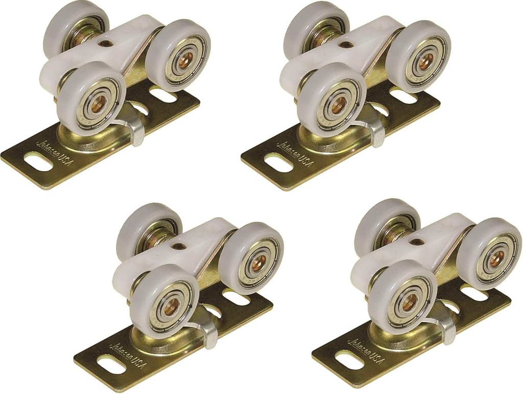 Johnson Sliding Door/Pocket Door Hanger Ball Bearing, 4 Pack (1125PPK1)