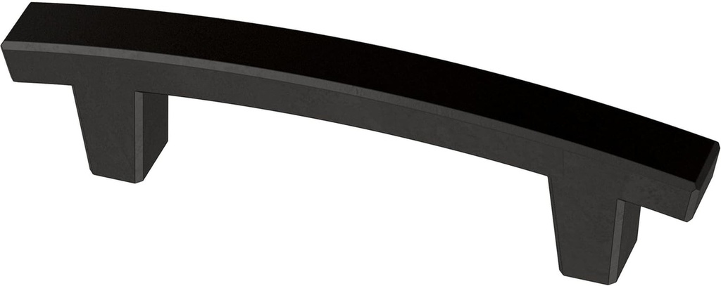 Franklin Brass Pierce (10-Pack) Cabinet Handles 3" Matte Black Cabinet Pulls Handles for Cabinets and Drawers Cabinet Hardware Dresser Handles Drawer Pulls P29519K-FB-B1