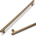 6 Pack Antique Brass Cabinet Pulls 10 Inch Hole Centers Kitchen Cabinet Handles Drawer Pulls Cabinet Hardware