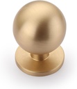 Asidrama 10 Pack Brushed Brass Kitchen Cabinet Knobs, Cabinet Knobs Kitchen Cabinet Hardware for Cupboard Drawer Knobs Dresser Knobs