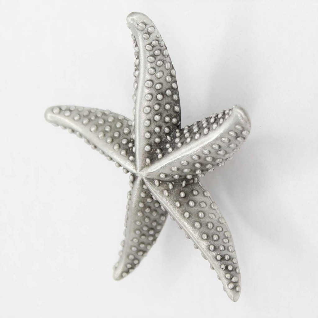 Costello Coastal - Starfish Cabinet Knob (Medium) | Pewter Hardware Collection | Kitchen, Bedroom, Living Room, Bathroom Cabinet and Drawer Knobs