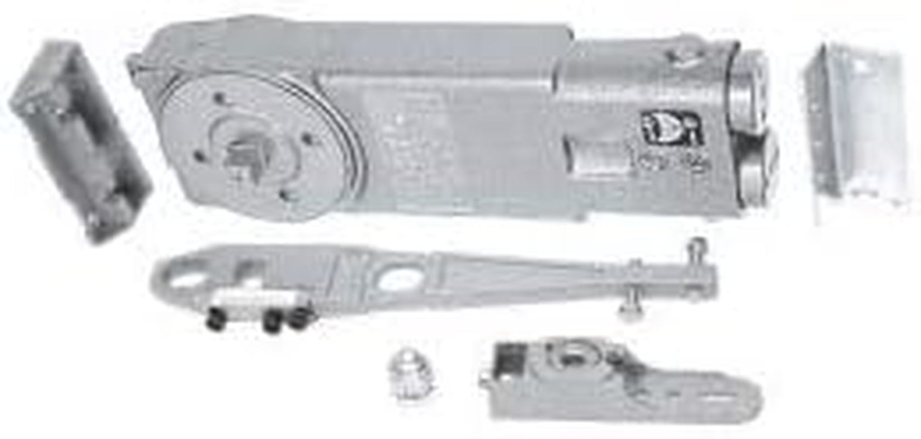 CRL Medium Duty 90º Hold-Open Overhead Concealed Door Closer With"Ge" Side-Load Hardware Packa