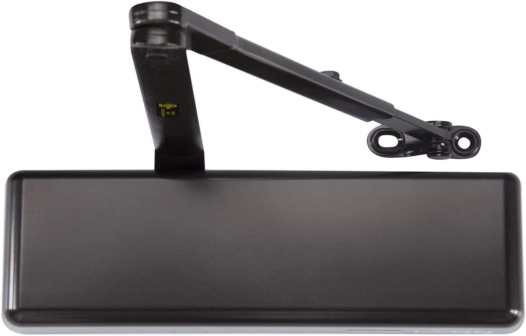 Extra Heavy Duty Commercial Door Closer, DC9016 Automatic Door Closer, Surface-Mounted Auto Door Closer, Size 1-6 Commercial Door Closer Heavy Duty for Heavy Traffic Areas, Dark Bronze