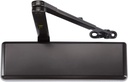 Extra Heavy Duty Commercial Door Closer, DC9016 Automatic Door Closer, Surface-Mounted Auto Door Closer, Size 1-6 Commercial Door Closer Heavy Duty for Heavy Traffic Areas, Dark Bronze