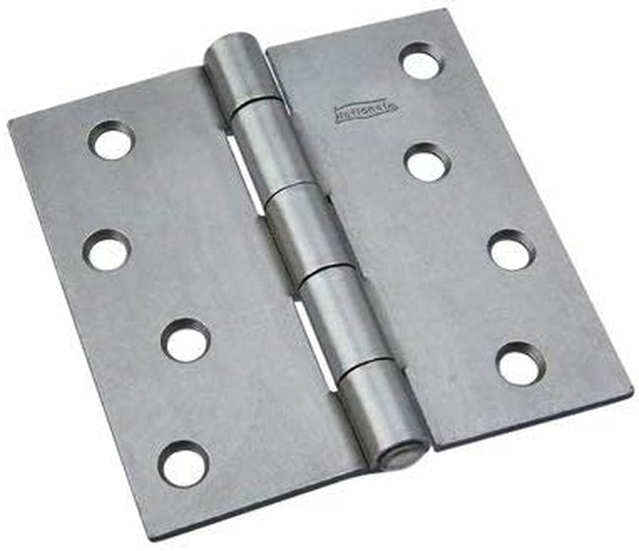 NATIONAL HARDWARE N140681 Hinge BRD PLN STL 4IN Pack of 5