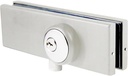 Stainless Steel 304 Grade PF-DB Lock Vertical Patch Lock for 1/2" (12 Mm) Glass Thickness (Satin Brush Finish)