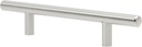 Rok 10 Pack Hardware 4-1/4" (108Mm) Hole Modern Bar Style Brushed Nickel Kitchen Vanity Dresser Cabinet Pull Handle 7-13/32" (188Mm) Overall Length P503108BN