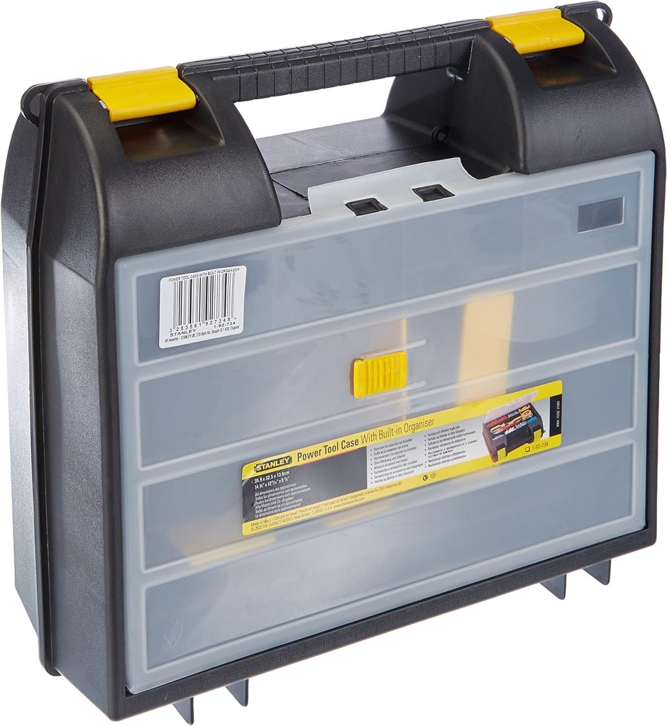 1-92-734 Tool Case, Yellow/Black