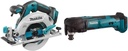 DHS680Z 18V Li-Ion LXT 165Mm Brushless Circular Saw - Batteries and Charger Not Included & DTM51Z Multi-Tool, 18 V,Blue